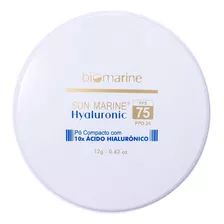 Pó Sun Marine Pó Hyaluronic Natural Alta-cobertura Biomarine