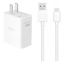 33w Vooc Cargador Con Cable Tipo C Para Oppo Realme Oneplus