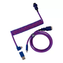 Premium Coiled Cable Keychron Teclado Mecánico Usb Tipo C