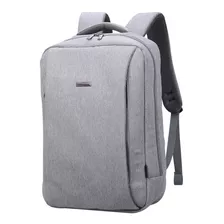 Mochila Para Laptop Casual Escolar Wilys 16.5 Gris