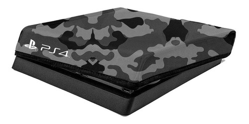 Skin Capa Para Ps4 Slim - Camuflada - Edição Limitada