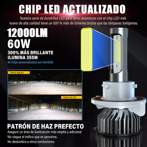 20000lm Faros Led Y Antiniebla Para Ford Expeditin 2007-2014 Foto 5