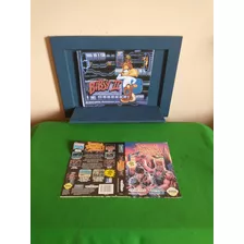 Sega Genesis Double Dragon 3 Encarte Original