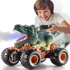 Juguetes De Coche De Dinosaurios Con Control Remoto Para Niñ