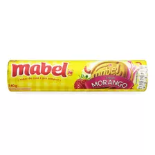 Biscoito Recheio Morango Mabel Pacote 140g