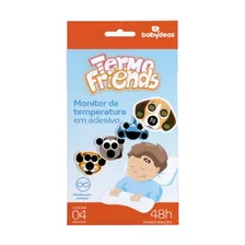 3x Termo Friends Adesivo Medidor Temperatura 4 Unidades Cada