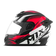 Capacete Moto Masculino Mixs Storm Brilhante Integral Oferta