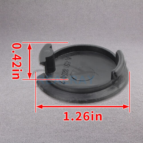 2x For Smart Fortwo Car Rear Bumper Towing Eye Cover Tow Oam Foto 10