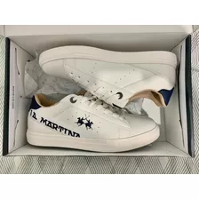 Zapatillas La Martina Color Blanco En Talla 39