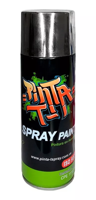 Pintura En Spray Pinta-t Cromo