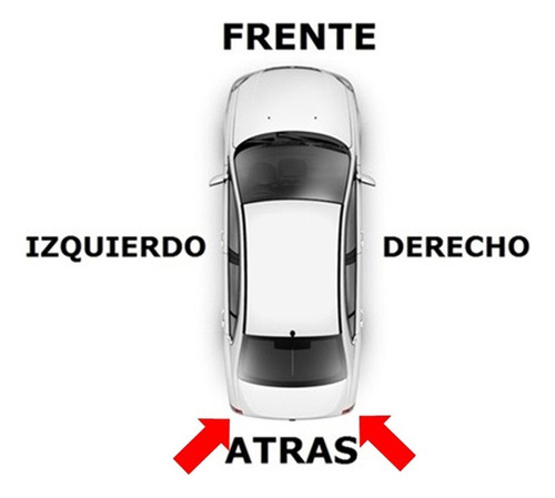 07-09 Mercury Milan Amortiguadores Para Cajuela 2 Piezas Foto 4