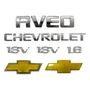 Primera imagen para búsqueda de kit emblemas aveo