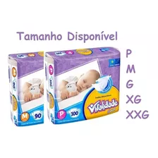 Fralda Vitalidade Baby Mega P M G Xg Xxg Promoção Atacado