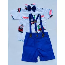 Roupa Infantil Thomas E Seus Amigos. Conjunto Social.