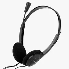 Fone De Ouvido Com Microfone Entrada P2 Headset Stereo Hf221