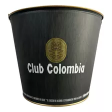 Balde Cubeta Redonda Hielera Tobo Cerveza Club Colombia 1a