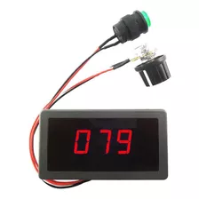 Módulo Pwm Controlador De Velocidade 30v/5a, Com Display