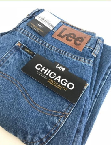 Calça Jeans Lee Chicago Tradicional Original 100% Algodão