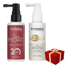 Hobety Leave-in Bifasico Sos Mini 110ml+ Liso Imediato 110ml