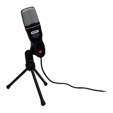 Microfone Knup Kp-916 Condensador Omnidirecional Cor Preto/cinza