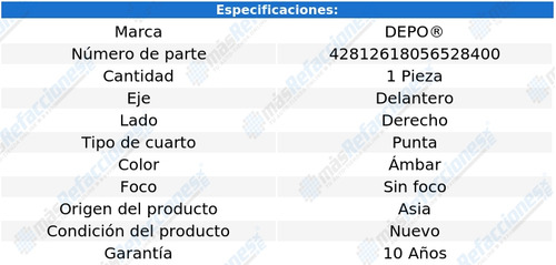 (1) Cuarto Punta Del Der mbar S/foco Depo Saturn Vue 02_05 Foto 4