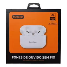 Fone Bluetooth Sem Fio Basike 6694 Compatível iPhone