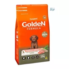 Golden Cães Filhotes Porte Pequeno Sabor Frango 3 Kg