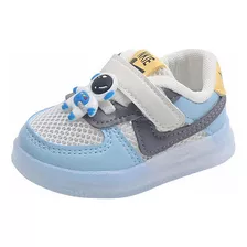 Zapatillas De Niñas Y Niños Con Luz Led