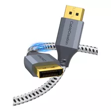 Cablecreation 8k Displayport Cable [10 Dp A Dp Cable 1.4, Co