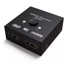 Chaveador Compativel Switch Hdmi 2x1 E 1x2 4k Bi-direcional