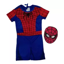 Roupa Infantil Fantasia Festa Aniversário Homem Aranha