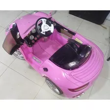 Auto Usado Para Niña Rosado Con Pantalla Led 