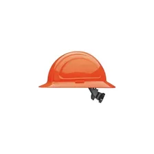 Casco De Protección De Ala Completa Naranja