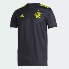 Camisa Flamengo adidas Iii 2019 Cinza Sem Patrocínio Dw3931