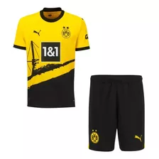 Conjunto Infantil Borussia Dortmund - Pronta Entrega