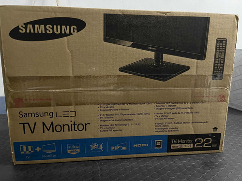 Tv Monitor Samsung 22 Series 3c301.