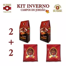 Kit Inverno Campos Do Jordão:2 Fondues + 2 Chocolate Cremoso