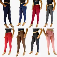 Calça Feminina Ribana Moletom Promoção Modelo Kit De 3 Peça