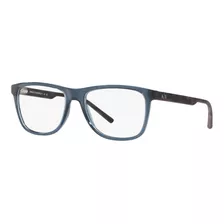 Lentes Ópticos Armani Exchange Transp. Blue | Chilelentes