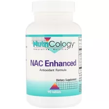 Nutricology | Nac Enhanced | 90 Tablets | Importado | Usa