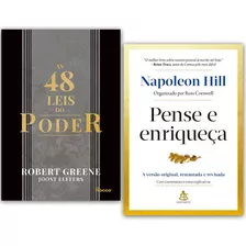 Livro As 48 Leis Do Poder Capa Dura + Pense E Enriqueça