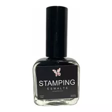 Esmalte Negro Para Stamping De Uñas, Deco,nail Art Faguer
