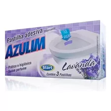 18 Pastilhas Adesivas Sanitárias Lavanda Azulim