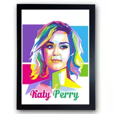 Quadro Decorativo Katy Perry