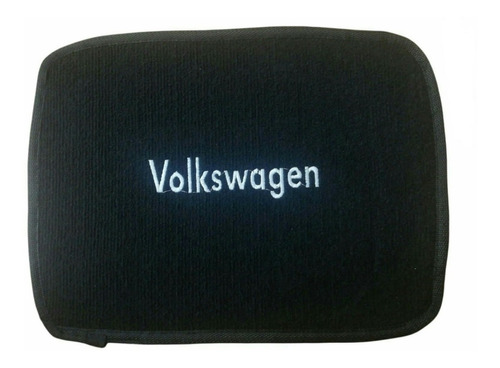 Kit 4 Tapetes Alfombra Vw Logo Azul Polo Comfortline 2014 Foto 3