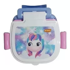 Pelela Infantil 3 En 1 Diseño Unicornio Ok Baby +18m