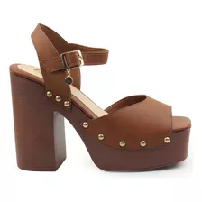 Sandalia Para Mujer Lob Footwear Iberica Café 83704479