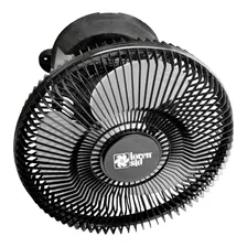 Ventilador De Teto Turbo Orbital 360 Loren Sid 40 Cm Preto