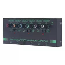 Amplificador De Auriculares Estéreo Con Conmutador Mono De 6