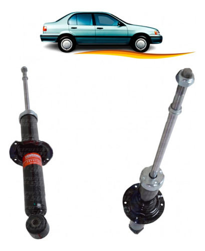 Kit Suspension Para Toyota Tercel El40/42 1990 1994 Foto 3